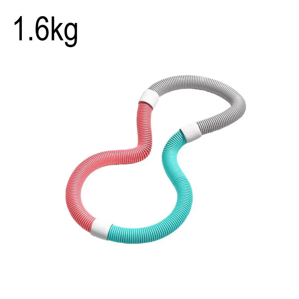 Weighted Spring Steel Frame Foldable Segments Protection Waist Ergonomic Spine Protection Women Home Gym Fitness Soft Spring